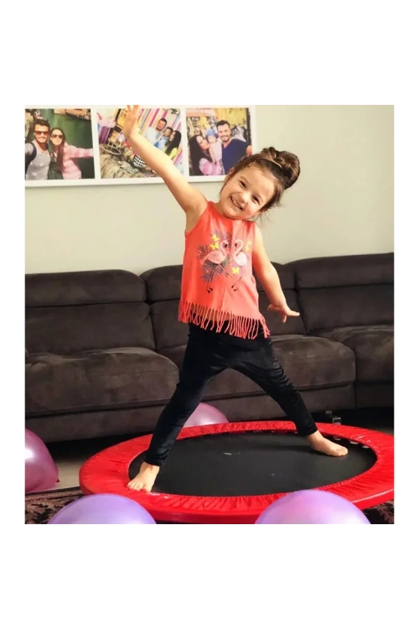 102 cm (40 inç) Kırmızı Trambolin