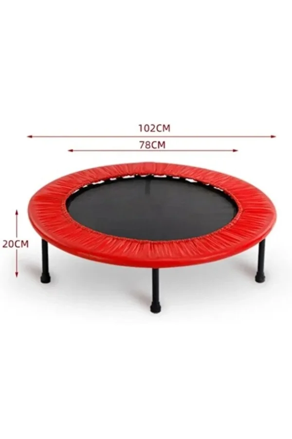 102 cm (40 inç) Kırmızı Trambolin