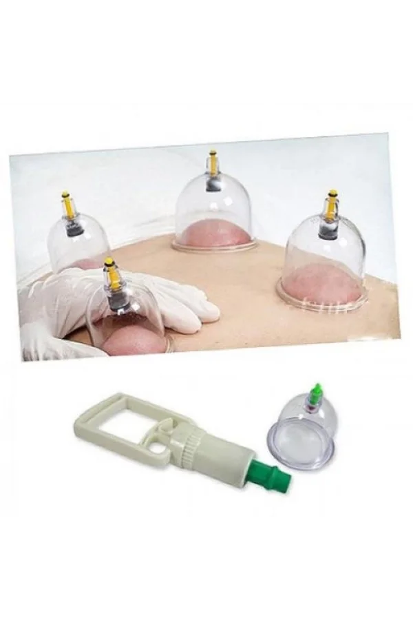 12 Parça Vakumlu Hacamat Kupa Çekme Seti