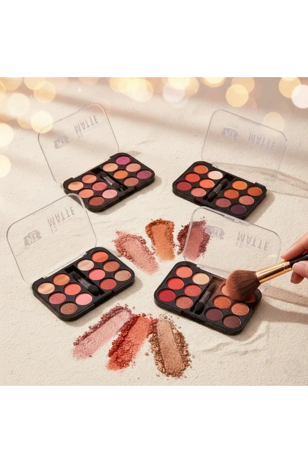 12 Renk Far Paleti - 3lü Set