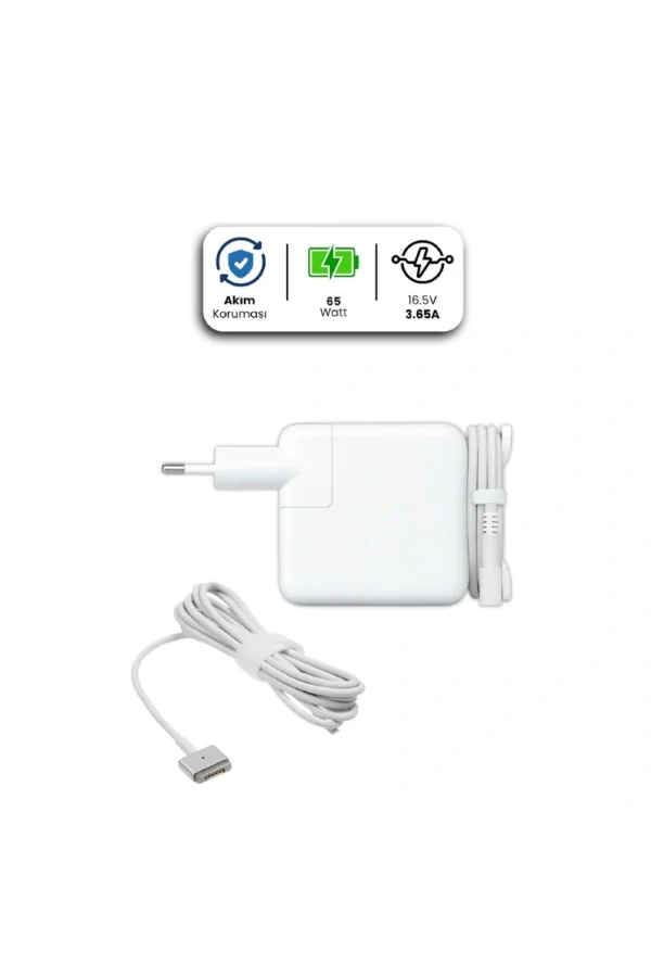 16.50V 3.65A MAGSAFE 1 65W APPLE İçin Laptop Adaptör