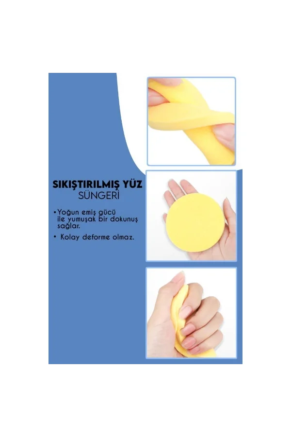 2li Cilt Temizleme Süngeri Seti