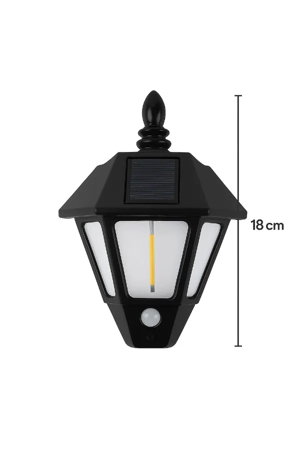 2li Solar Cob Led Sensörlü Duvar Lambası