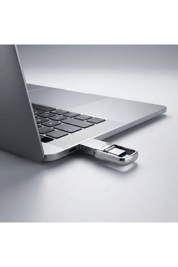 2si 1 Arada USB 3.2 Type-C Ve USB 64GB Metal Flash Disk