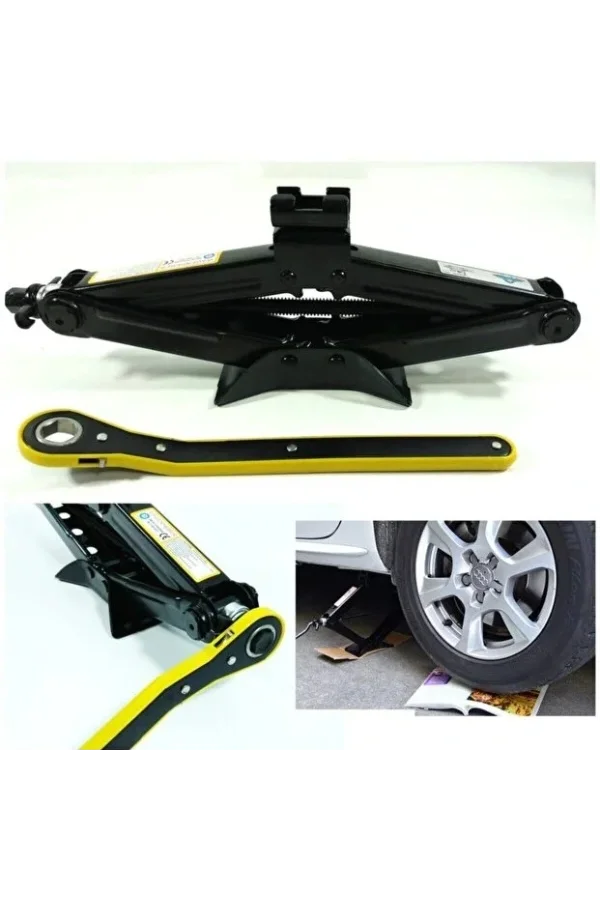 2 Ton Akordiyon Cırcır Kollu Kriko