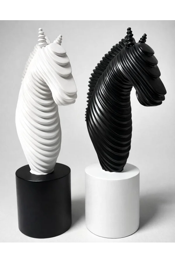 25x14 cm Özel Tasarım Polyester At Büstü