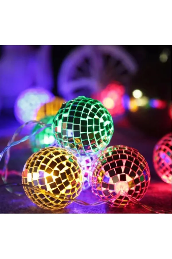 2m 10 Led Disko Toplu Led RGB