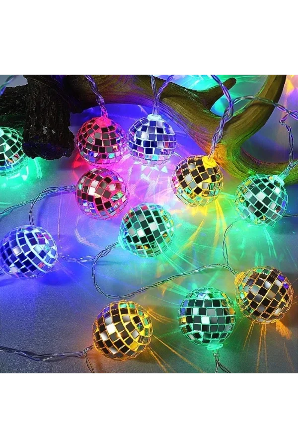 2m 10 Led Disko Toplu Led RGB