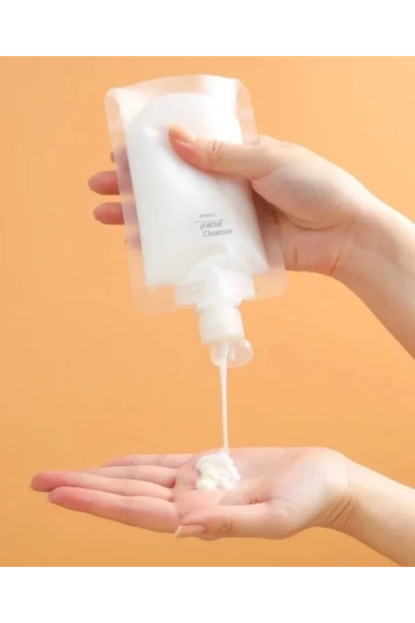 3 Adet 100ml Krem Şampuan Kabı Tekrar Kullanılabilir Set