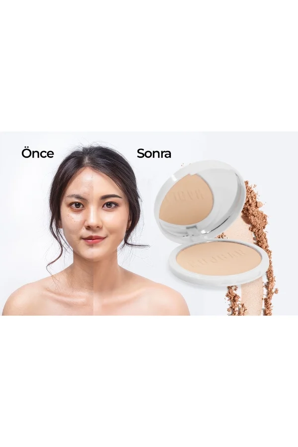 3lü Profesyonel Mat Pudra Seti