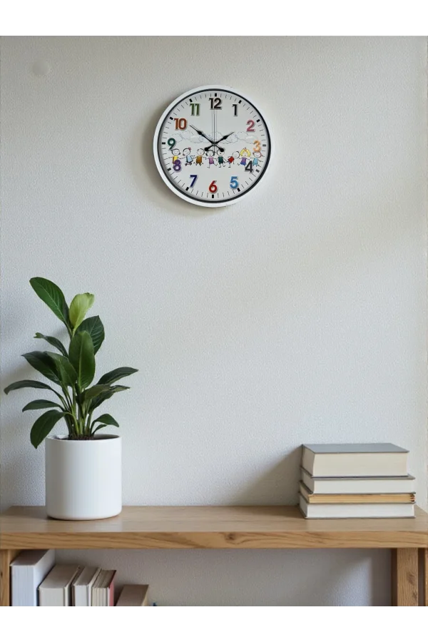 36 Cm Çocuk Odası Duvar Saati