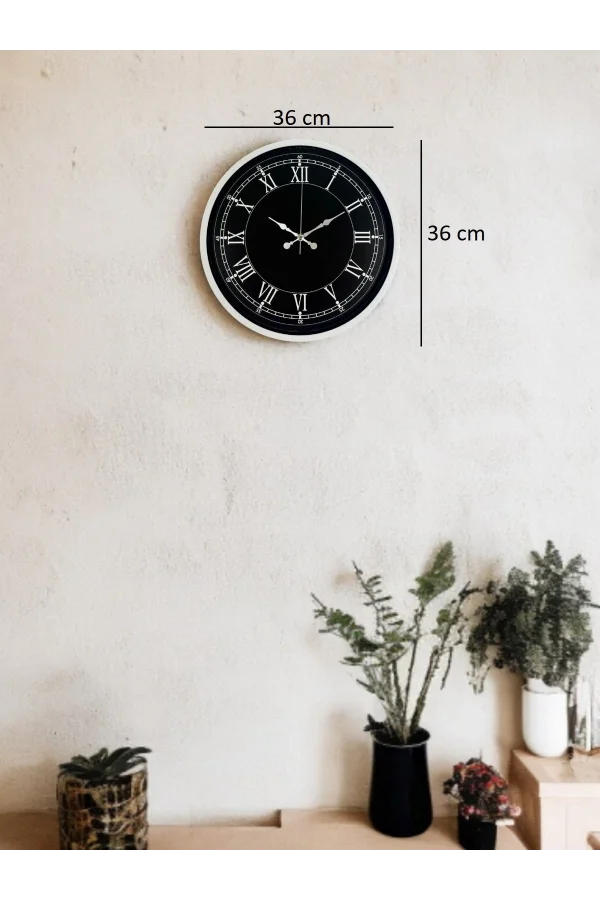 36 Cm Dekoratif Duvar Saati
