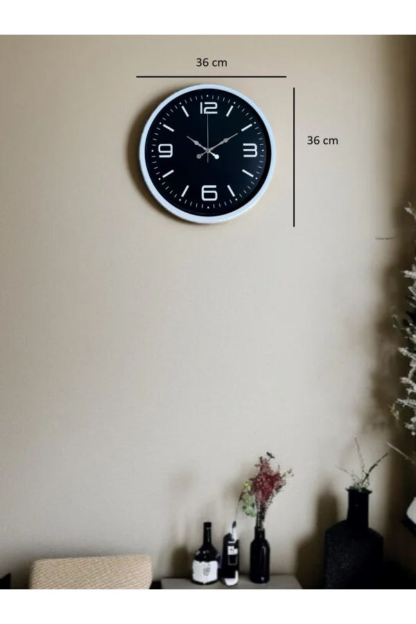 36 Cm Modern Dekoratif Duvar Saati