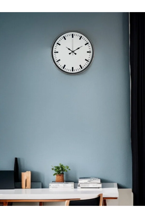 36 Cm Sade Dekoratif Duvar Saati