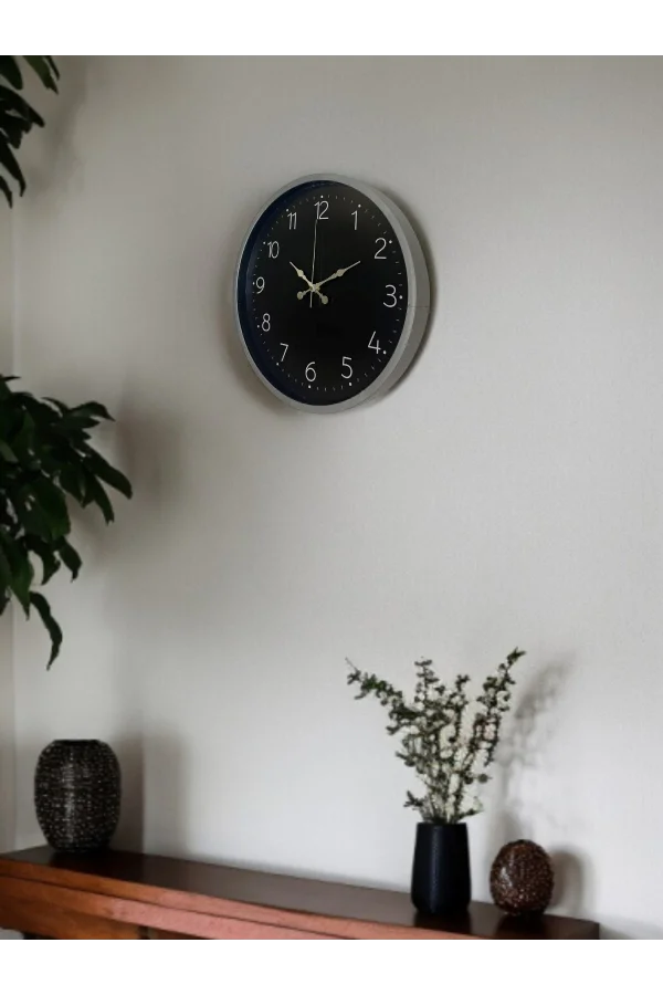 36 Cm Sade Dekoratif Duvar Saati