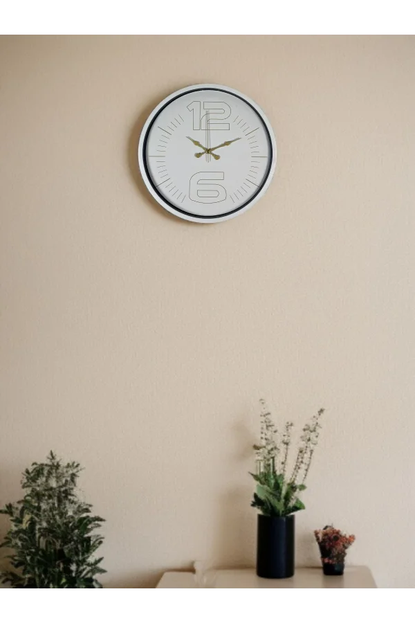 36 Cm Zarif Ve Şık Duvar Saati