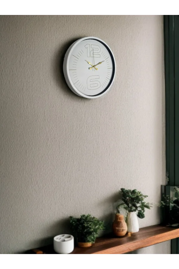 36 Cm Zarif Ve Şık Duvar Saati