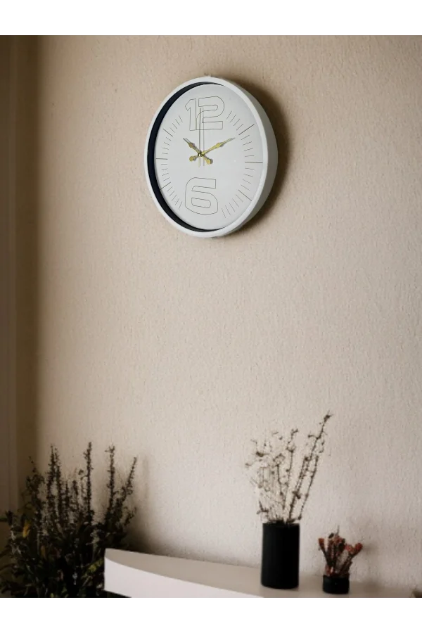 36 Cm Zarif Ve Şık Duvar Saati