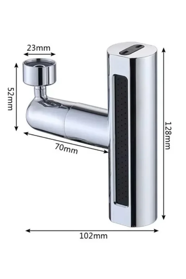 360 Derece Döner Musluk Başlığı