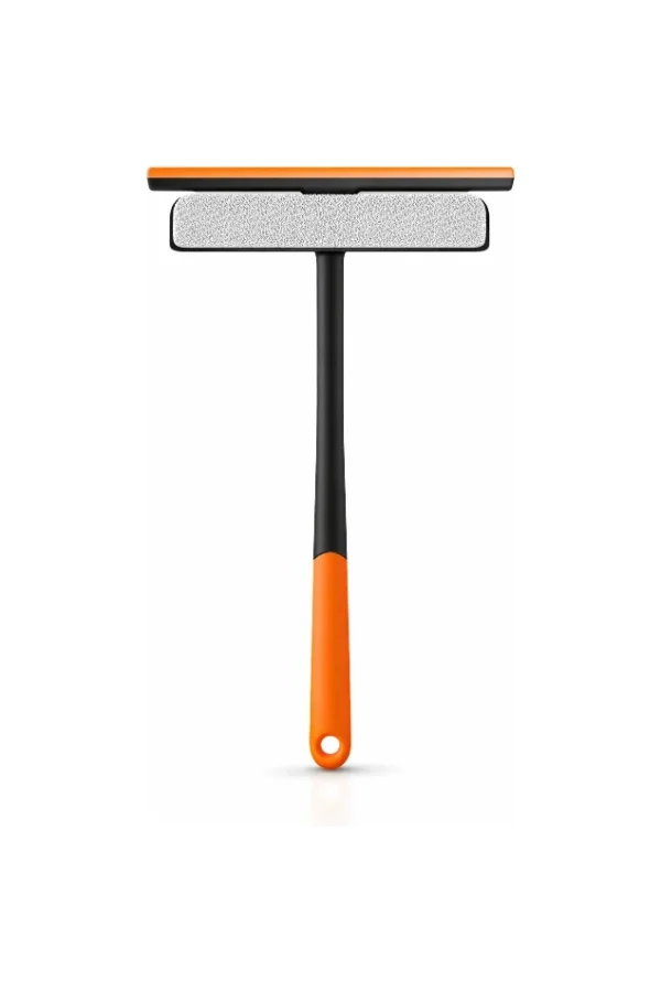 360 Derece Oynar Çift Başlıklı Çekçek Cam Temizleme Aparatı