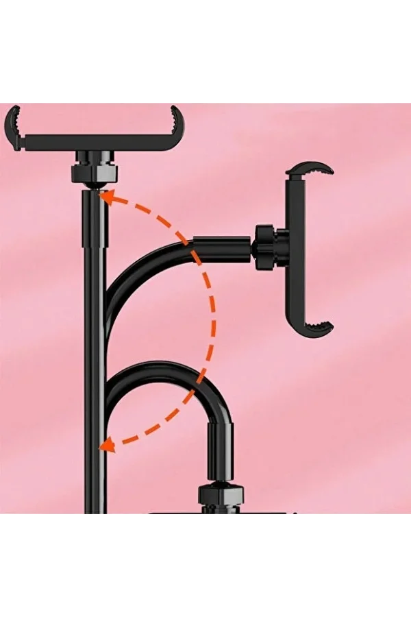 360 Derece Oynar Masaüstü Akrobat Telefon Tutucu