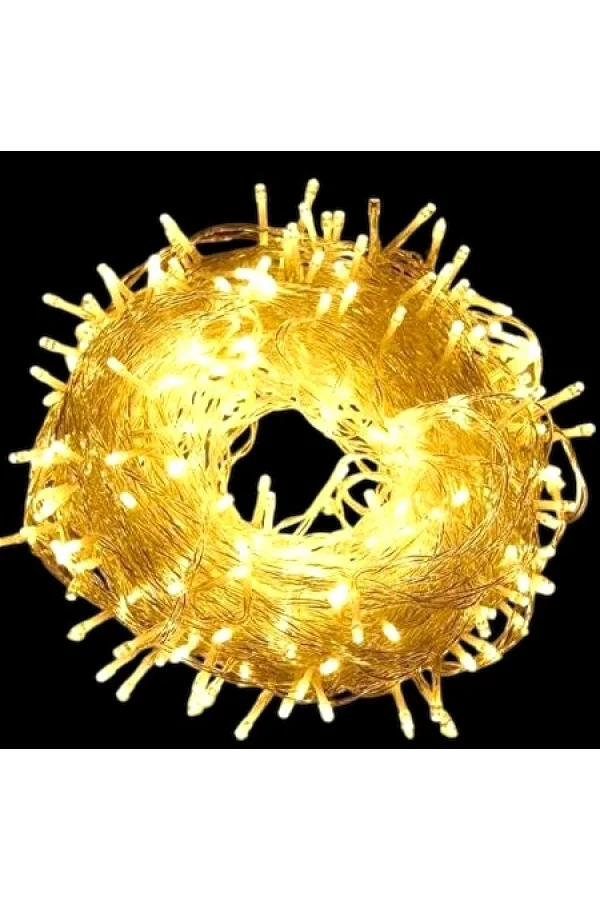 3m 20 LED Gün Işığı - 2 Kademeli Şeffaf Kablolu