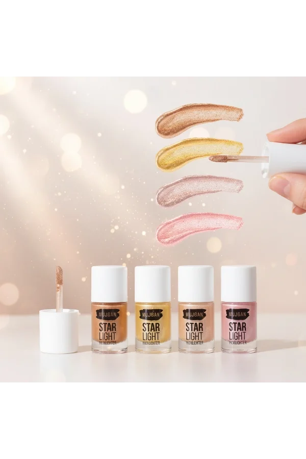 4lü Likit Highlighter Aydınlatıcı Seti