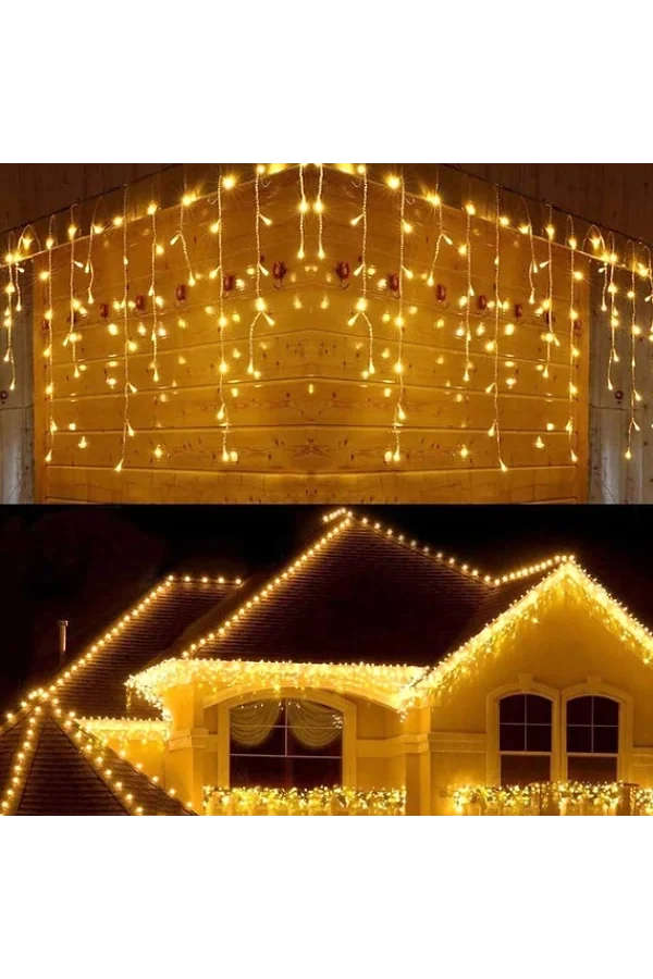 4 Metre 16 Saçak Led