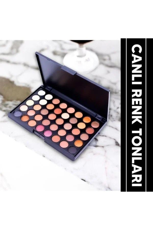 40lı Mat Sedefli Far Paleti