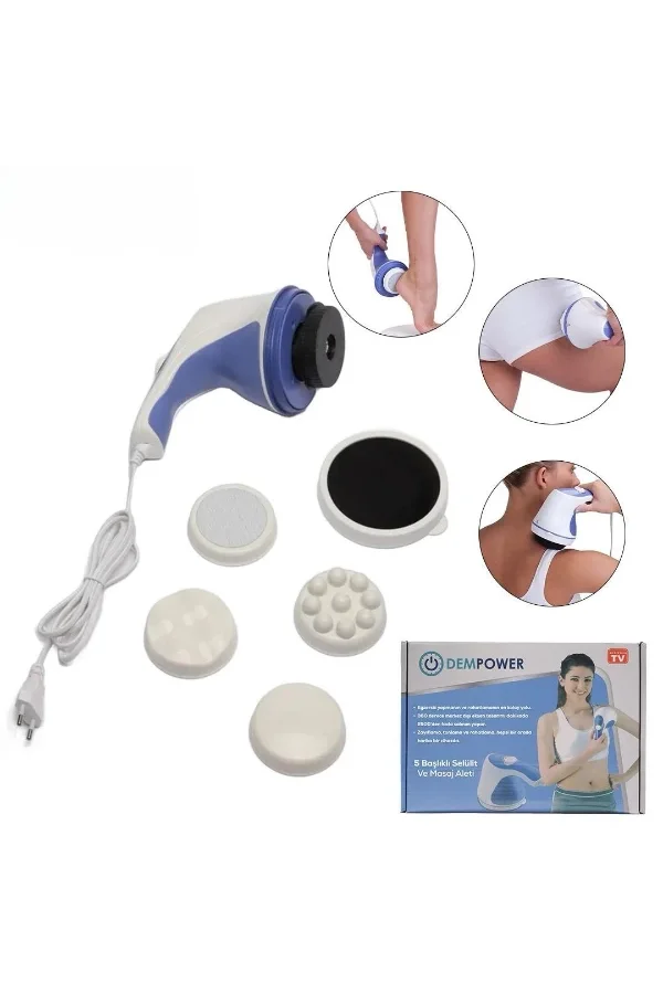 5 Başlıklı Selülit Ve Masaj Aleti