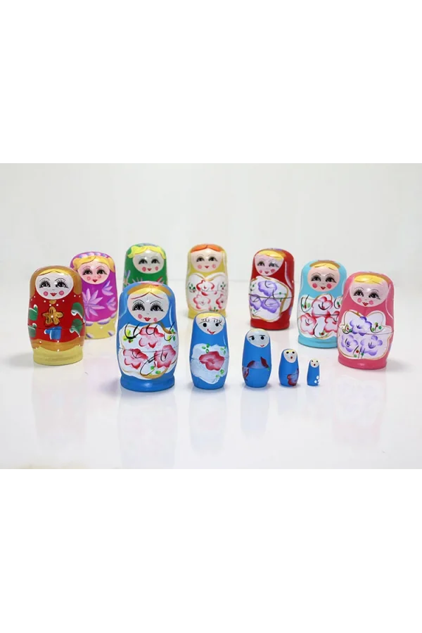 5li Ahşap Matruşka