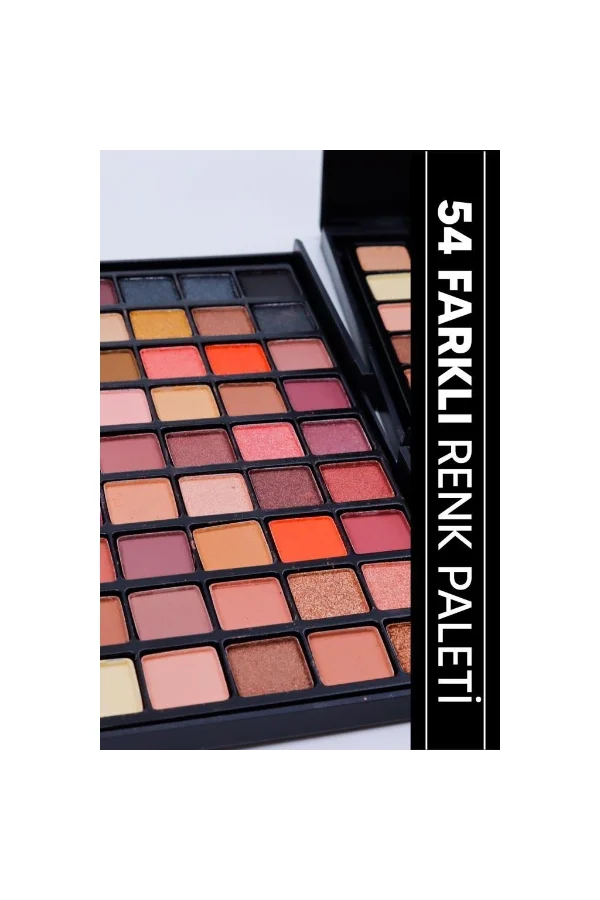 54lü Mat Sedefli Far Paleti