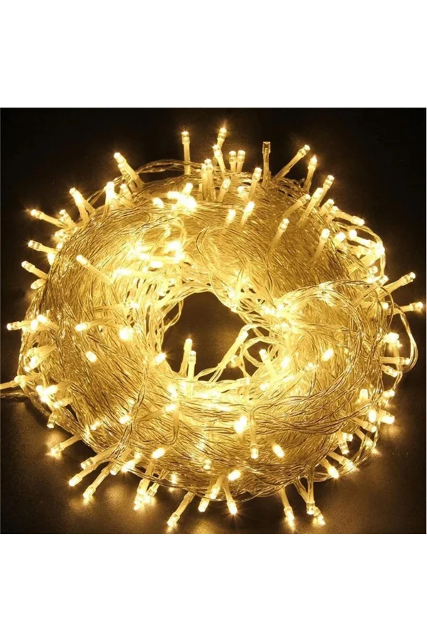 5m 30 Led Gün ışığı 2 Kademeli Şeffaf Kablo