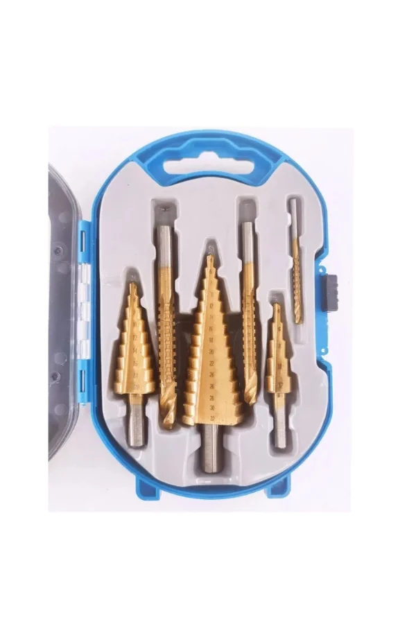 6 Parça Kademeli Matkap Ucu Seti