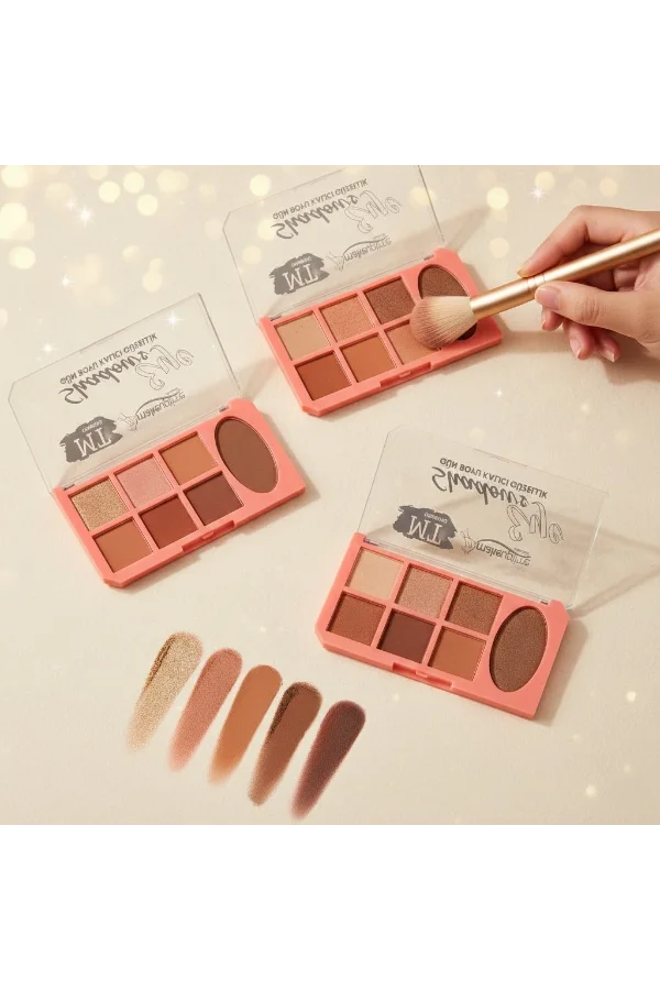 7 Renk Far Paleti - 3lü Set