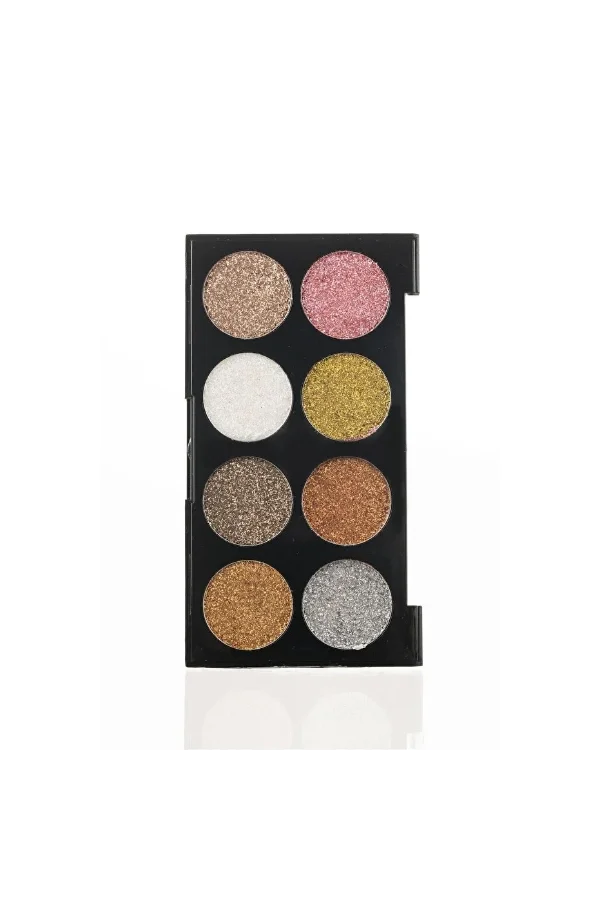 8 Renk Glitter Far Paleti - 2li Set