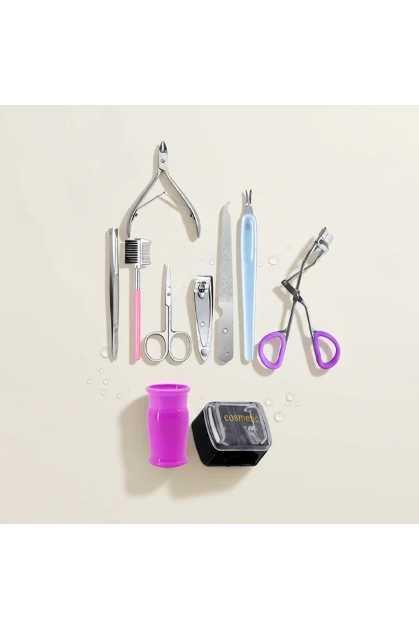 9 Parça Kutulu Manikür Seti