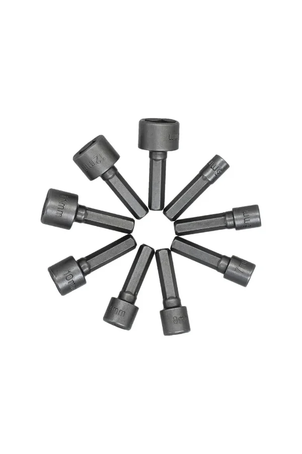 9 Parça Manyetik Somun Adaptörü
