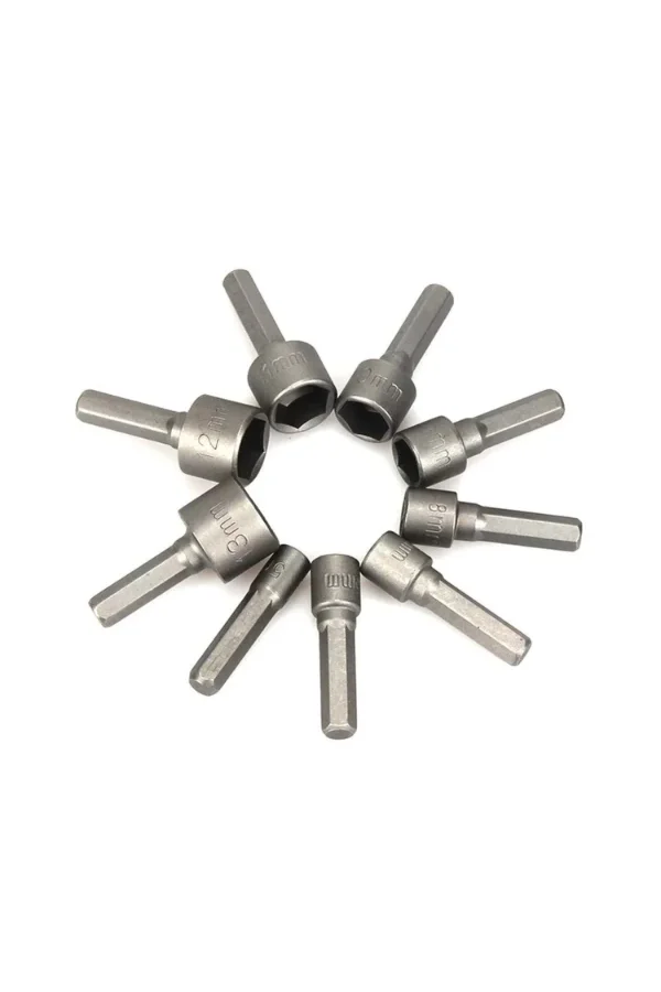 9 Parça Manyetik Somun Adaptörü