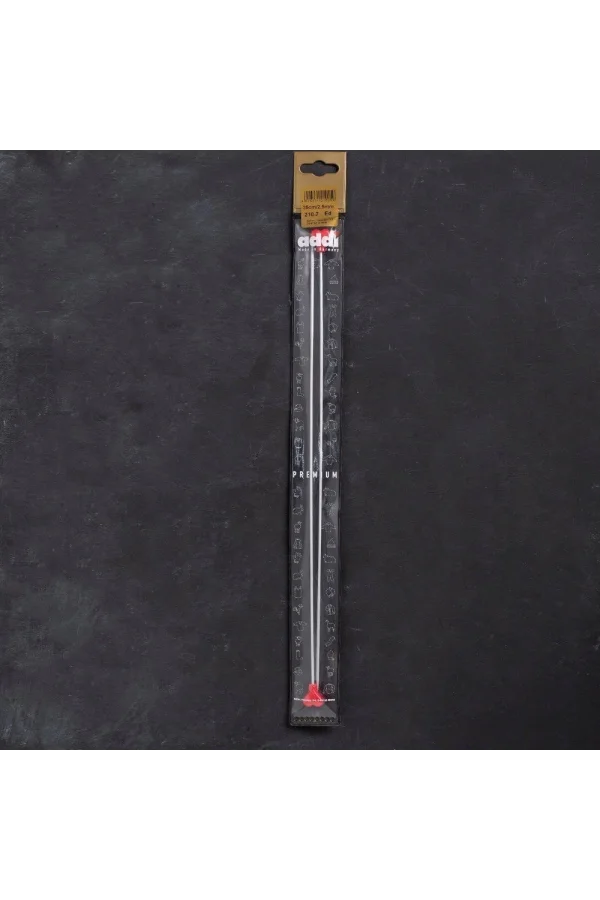 Addi 2,5mm 35cm Klasik Alüminyum Hızlı Örgü Şişi -