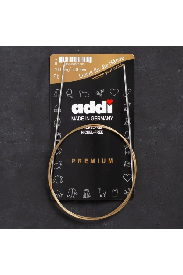 Addi 2mm 100cm Klasik Misinalı Şiş- 105-7
