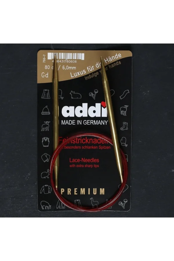 Addi 6mm 80cm Klasik Misinalı Dantel Şişi - 755-7