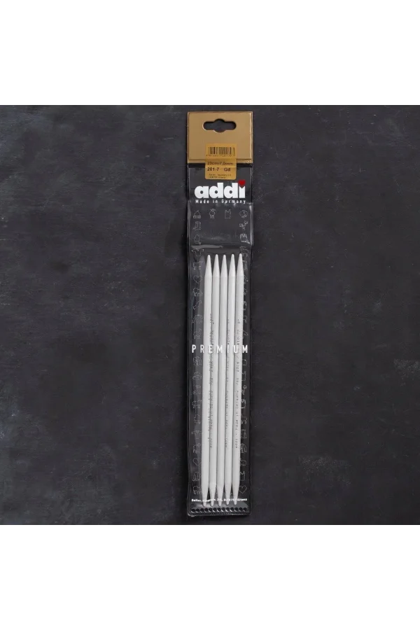 Addi 7mm 23cm 5 li Çorap Şişi - 201-7