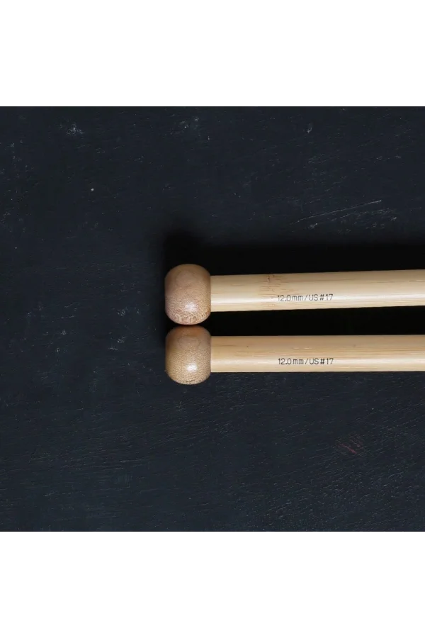 Addi Bambus 12 Mm 35 Cm Bambu Örgü Şişi - 500-7