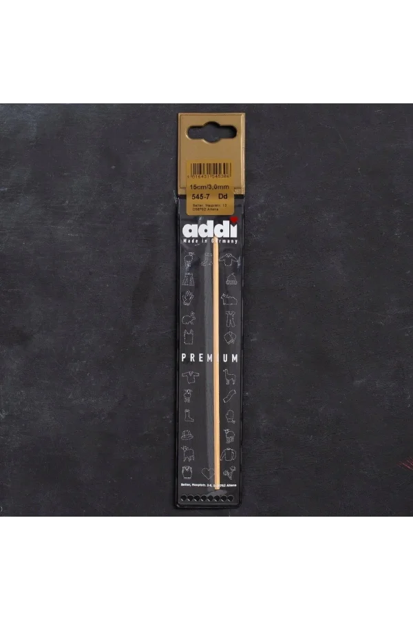 Addi Bambus 3mm 15cm Bambu Yün Tığ - 545-7