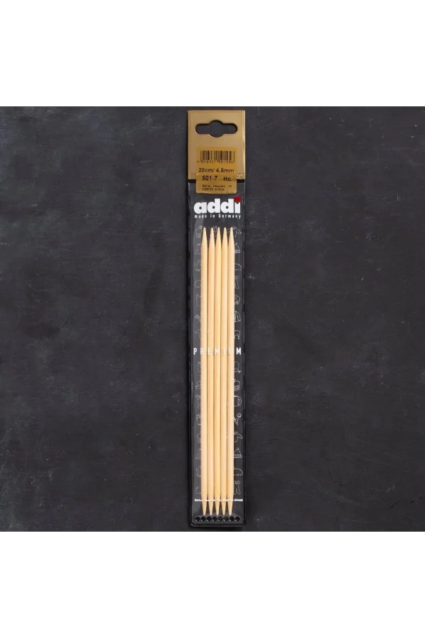 Addi Bambus 4,5mm 20cm Bambu Çorap Şişi - 501-7