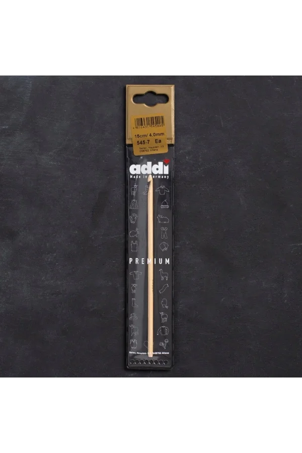 Addi Bambus 4mm 15cm Bambu Yün Tığ - 545-7