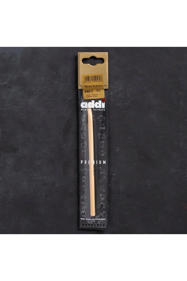 Addi Bambus 6mm 15cm Bambu Yün Tığ - 545-7