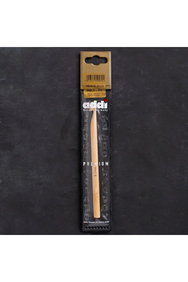 Addi Bambus 8mm 15cm Bambu Yün Tığ - 545-7