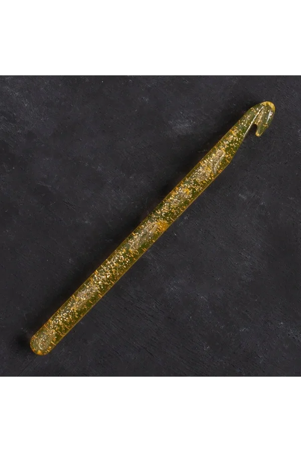 Addi Champagner 10mm 15cm Plastik Simli Yün Tığ -